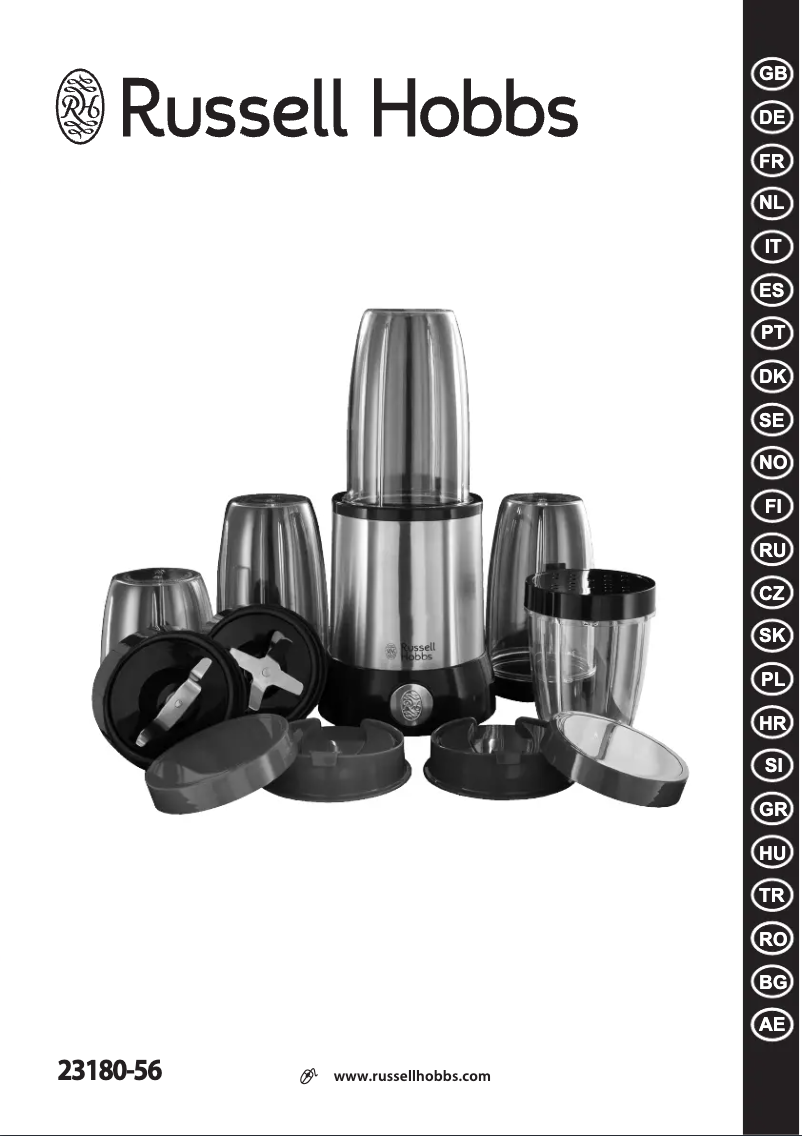 Page n°1 - Manuel utilisateur Russell Hobbs Nutri Boost 23180-56