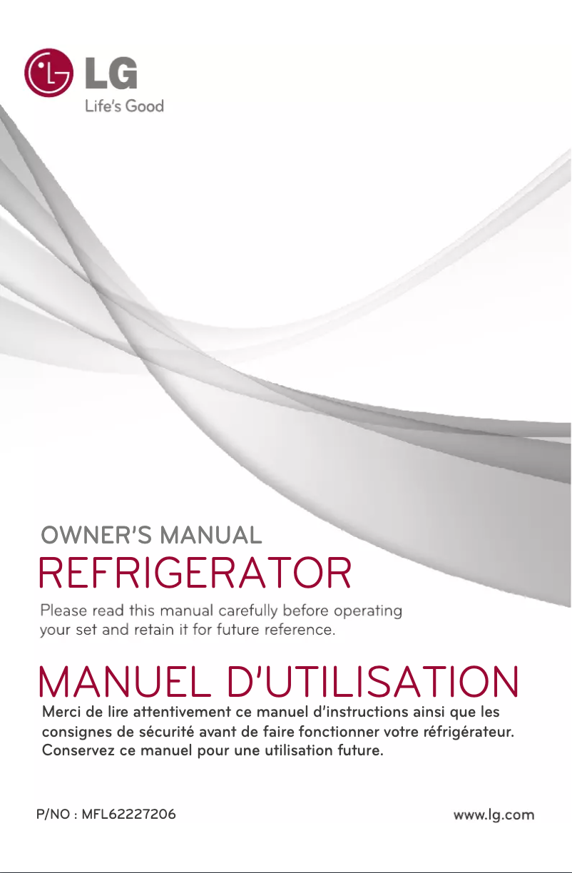 Image de la première page du manuel de l'appareil GR-M362RLMC