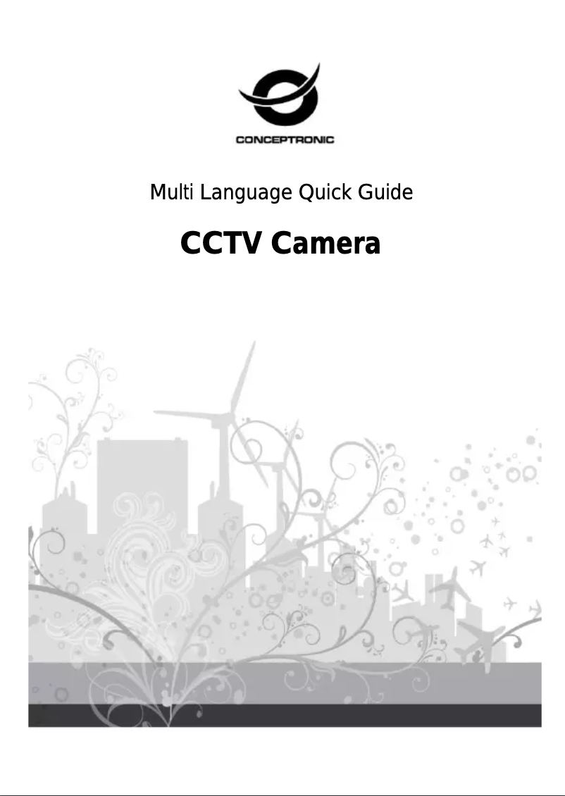 Image de la première page du manuel de l'appareil CCAM1080TVI