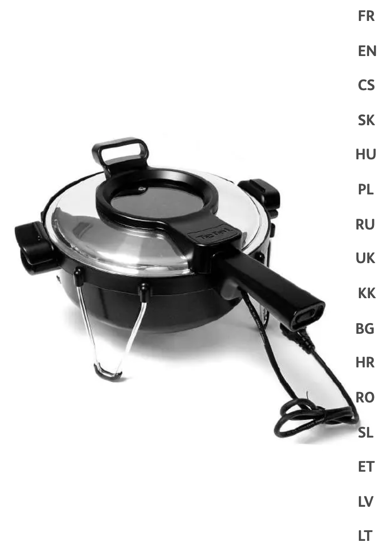 Page 1 de la notice Manuel utilisateur Tefal Roast 'n Bake SK5000