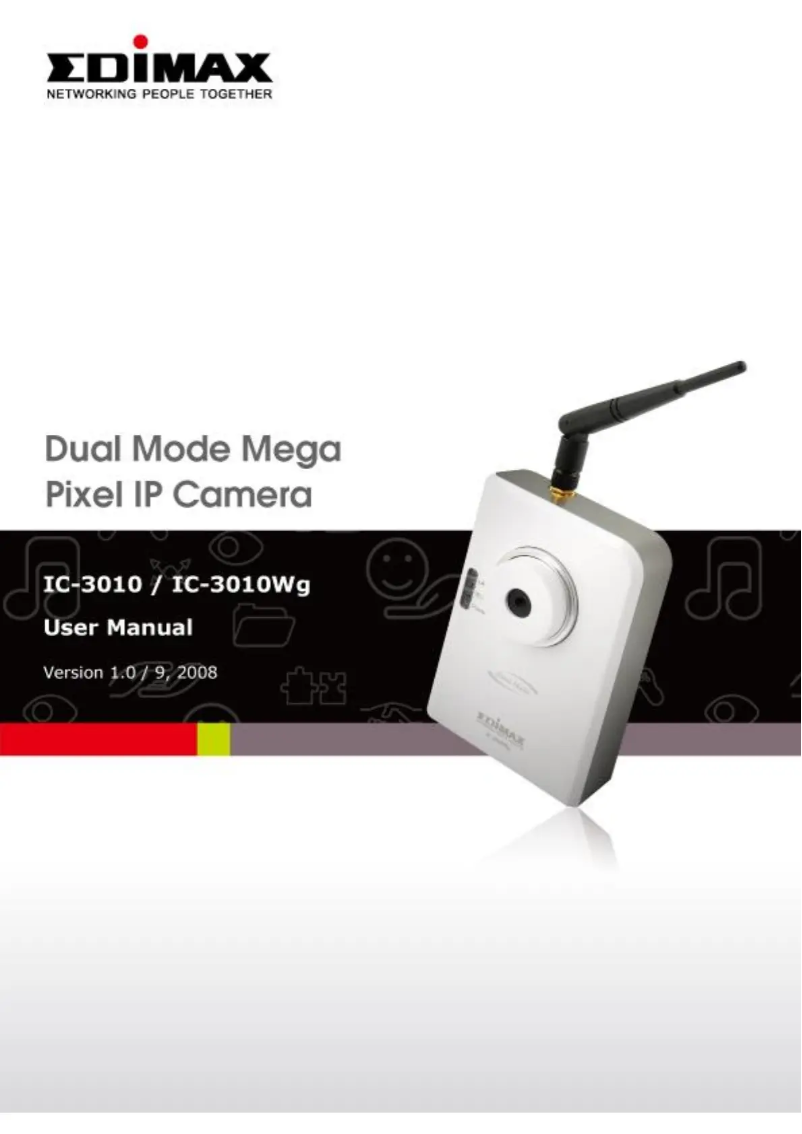 Page 1 de la notice Manuel utilisateur Edimax IC-3010Wg