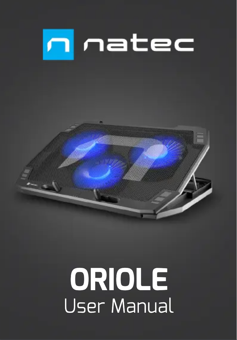 Page n°1 - Manuel utilisateur Natec Oriole