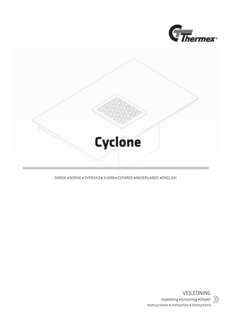 Image de la première page du manuel de l'appareil Cyclone