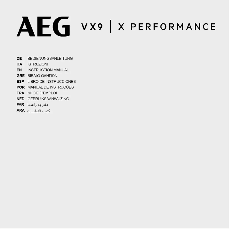 Imagen de la primera página del manual del dispositivo VX9-2-WR-M