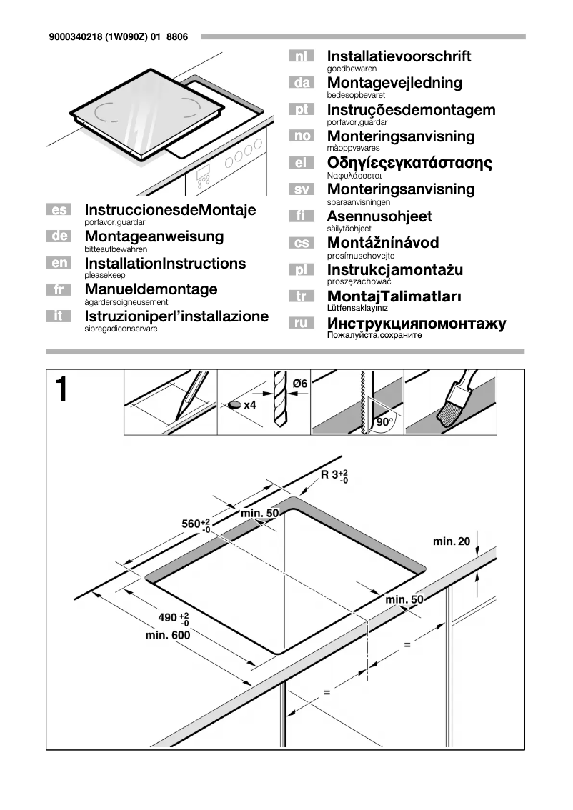Page n°1 - Manuel utilisateur Neff TD 4343 N