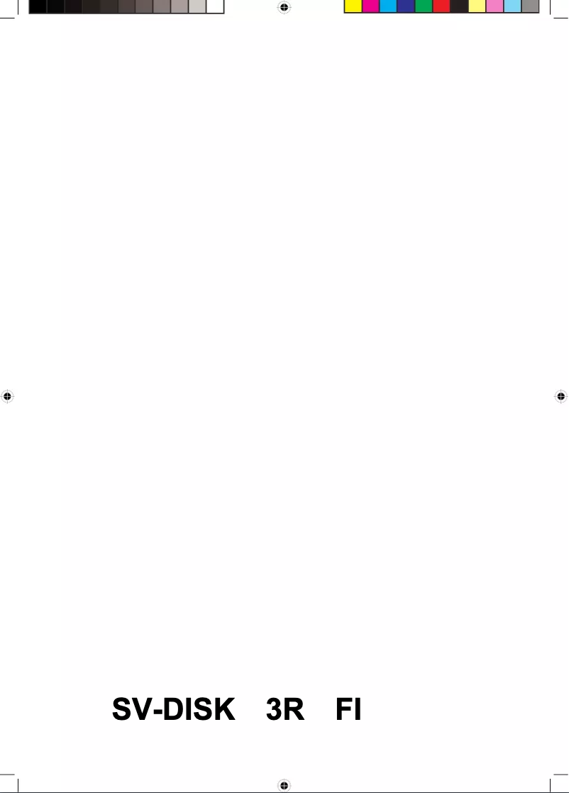 Página 1 del manual Manual de usuario Cylinda Sverigedisken 3R FI