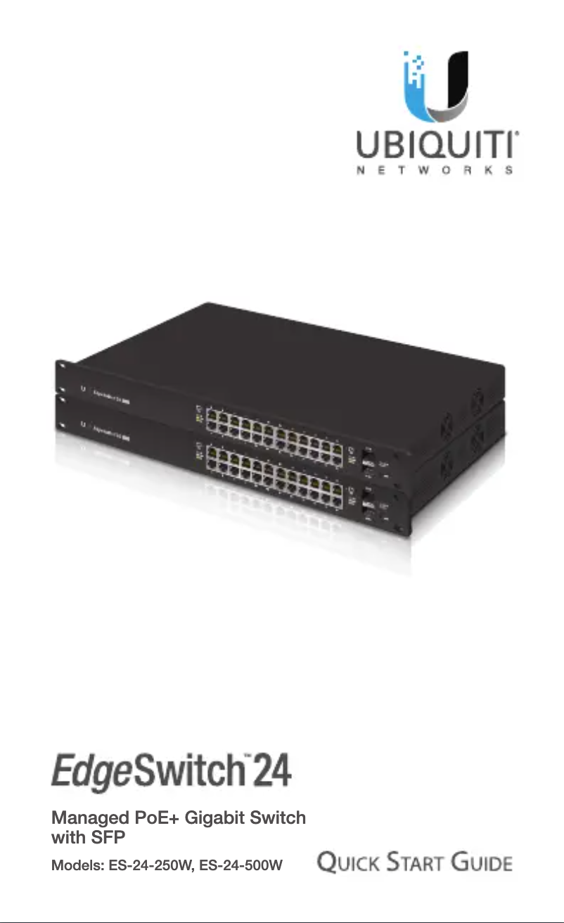 Page 1 de la notice Manuel utilisateur Ubiquiti Networks US-24-250W