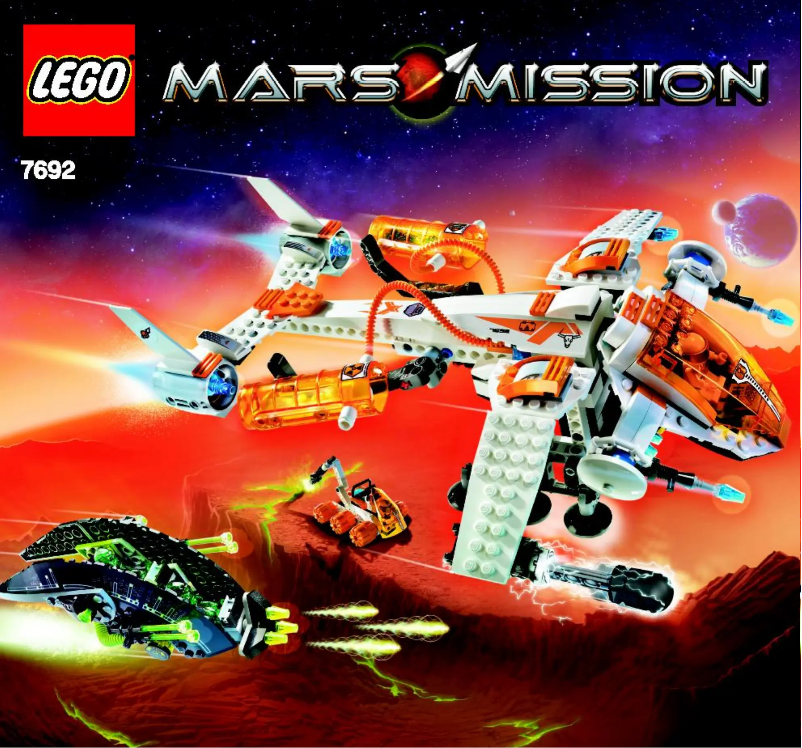 Page 1 de la notice Manuel utilisateur Lego MX-71 Recon Dropship