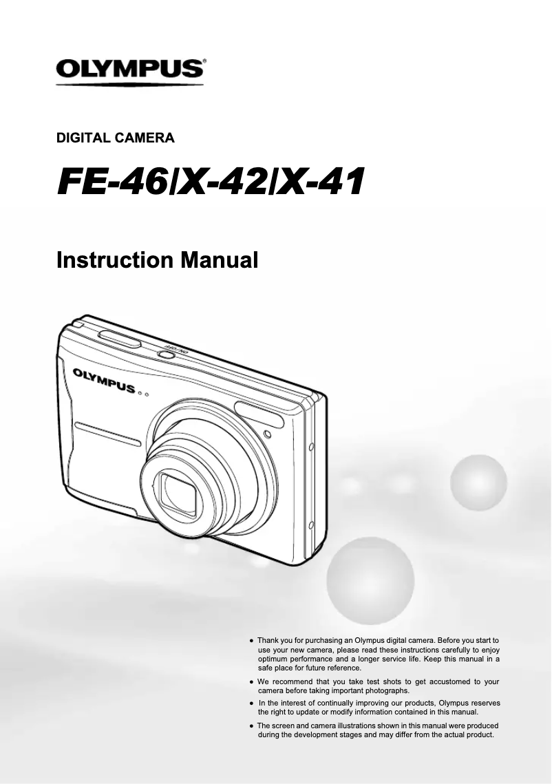 Imagen de la primera página del manual del dispositivo X-42