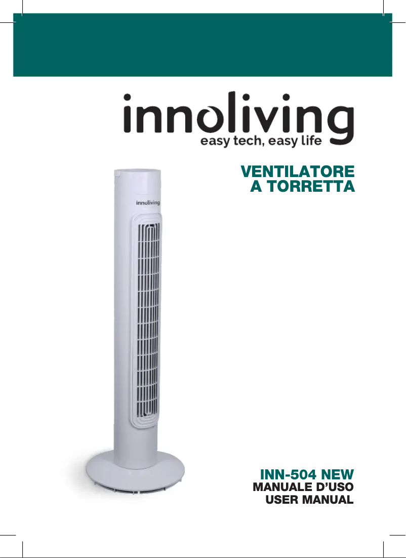 Page 1 de la notice Manuel utilisateur Innoliving INN-504