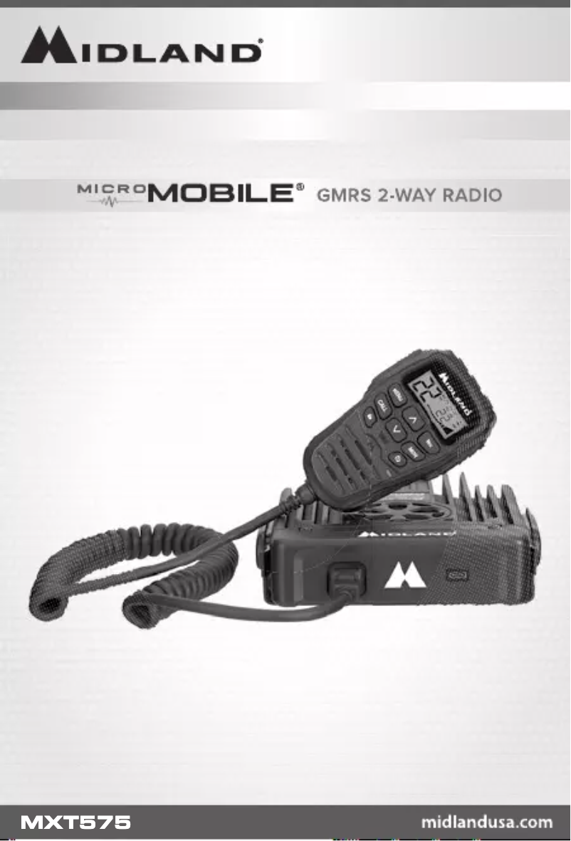 Page n°1 - Manuel utilisateur Midland MicroMobile MXT575