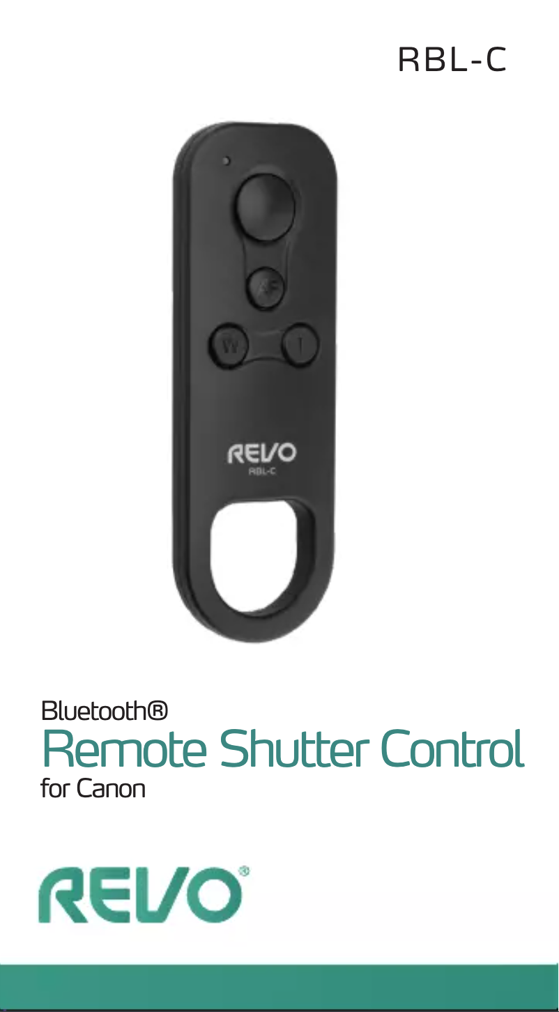 Página 1 del manual Manual de usuario REVO RBL-C