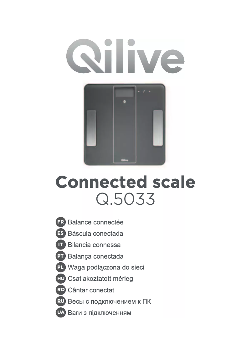 Image de la première page du manuel de l'appareil Q.5033