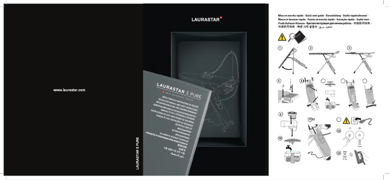 Image de la première page du manuel de l'appareil S Pure