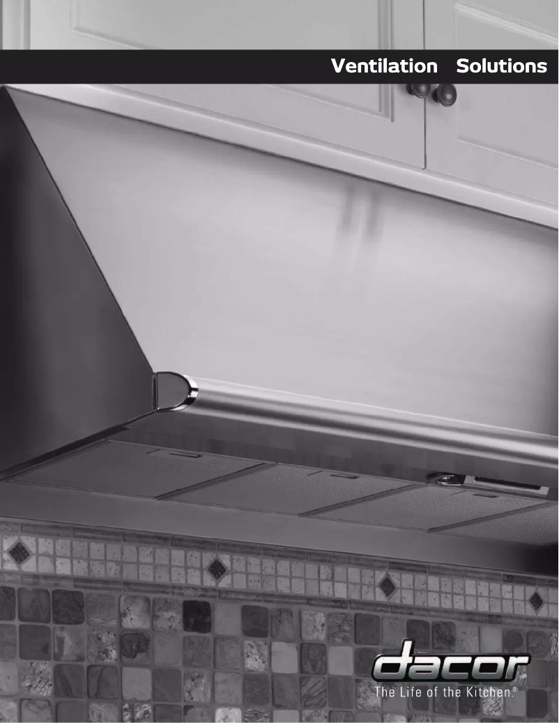 Page 1 de la notice Mode d'emploi Dacor ILHSF8