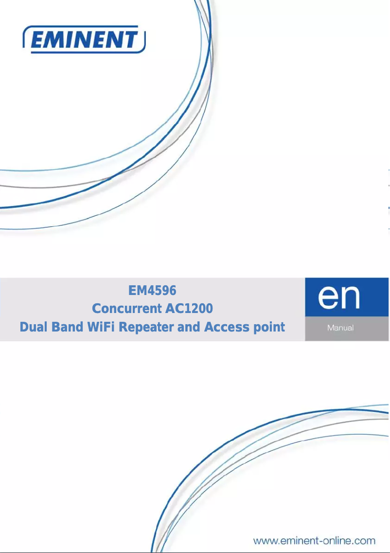 Imagen de la primera página del manual del dispositivo EM4596