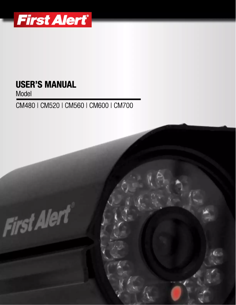 Image de la première page du manuel de l'appareil CM600