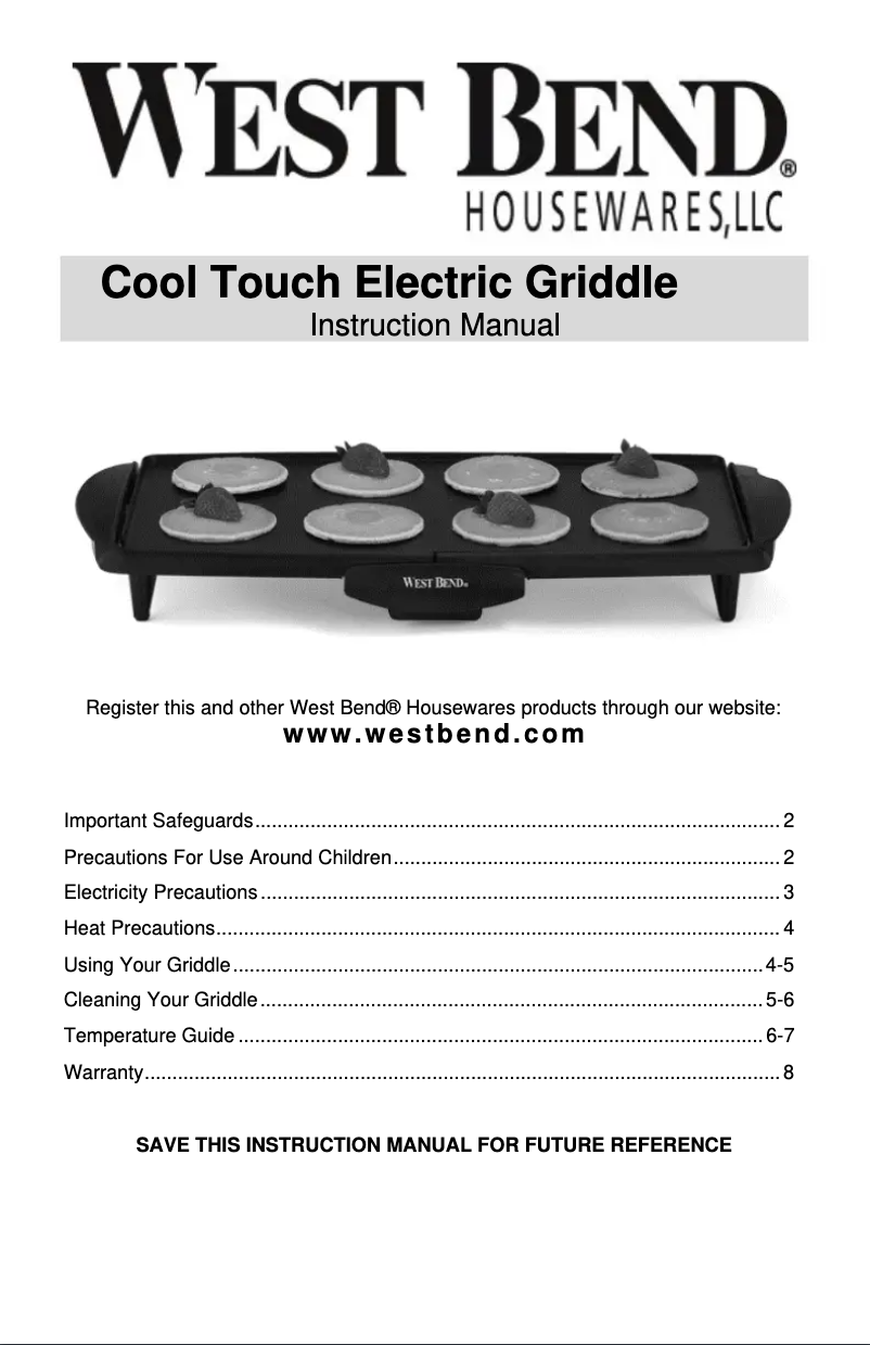 Image de la première page du manuel de l'appareil 76220