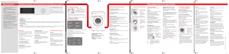 Page n°1 - Manuel utilisateur Miele WCR870 WPS PWash2.0&TDos XL&WiFi