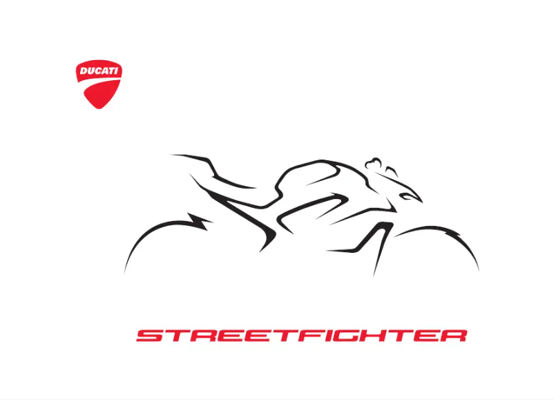 Image de la première page du manuel de l'appareil Streetfighter V4 SP2 (2023)