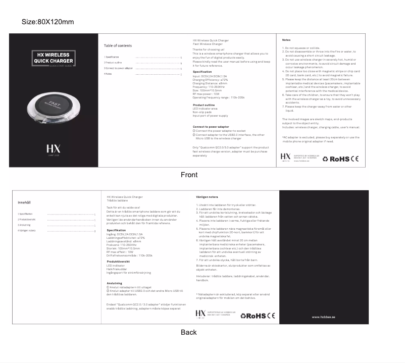 Image de la première page du manuel de l'appareil SNW130