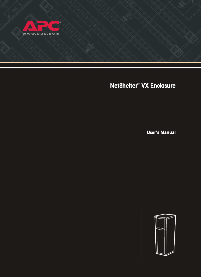 Page n°1 - Manuel utilisateur APC AR8427A