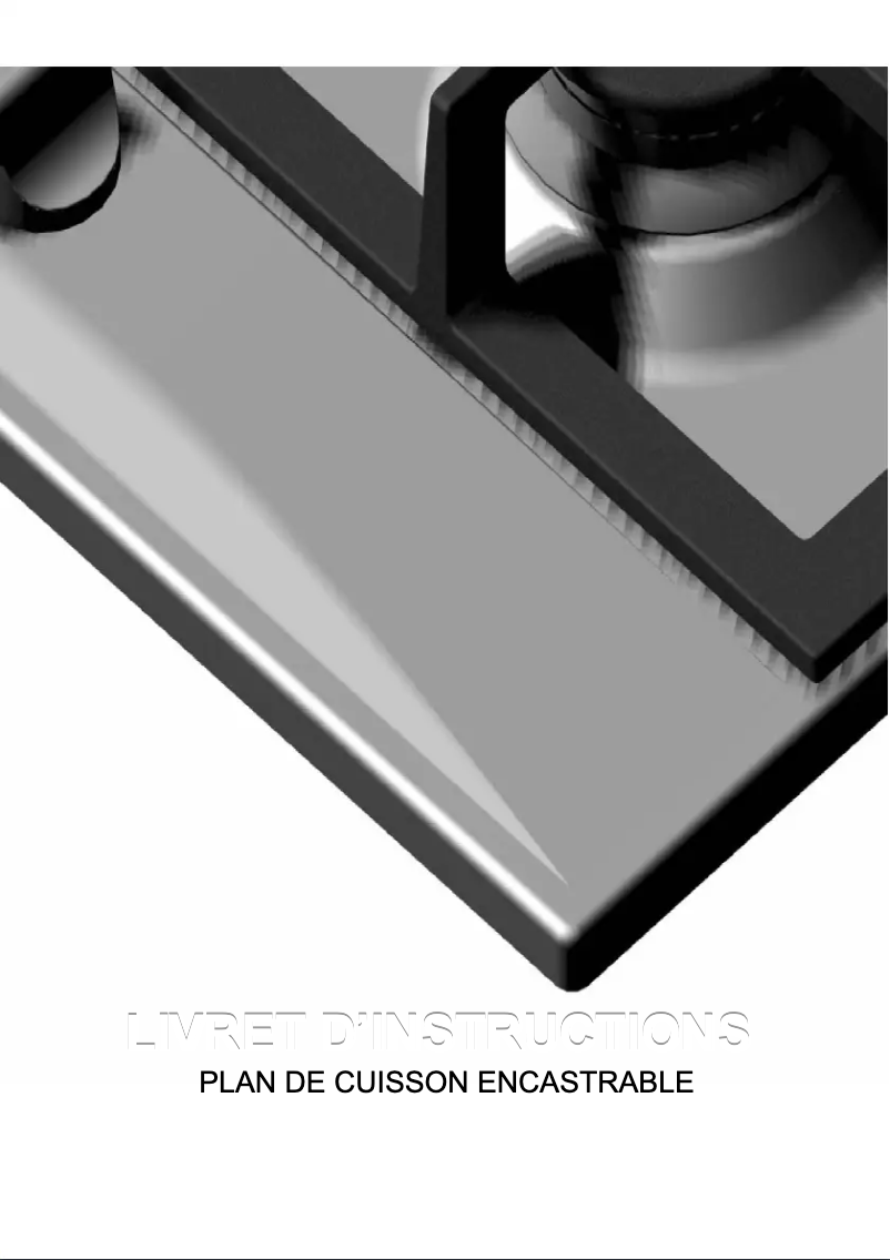 Page n°1 - Instructions / montage Glem Gas GT64WH