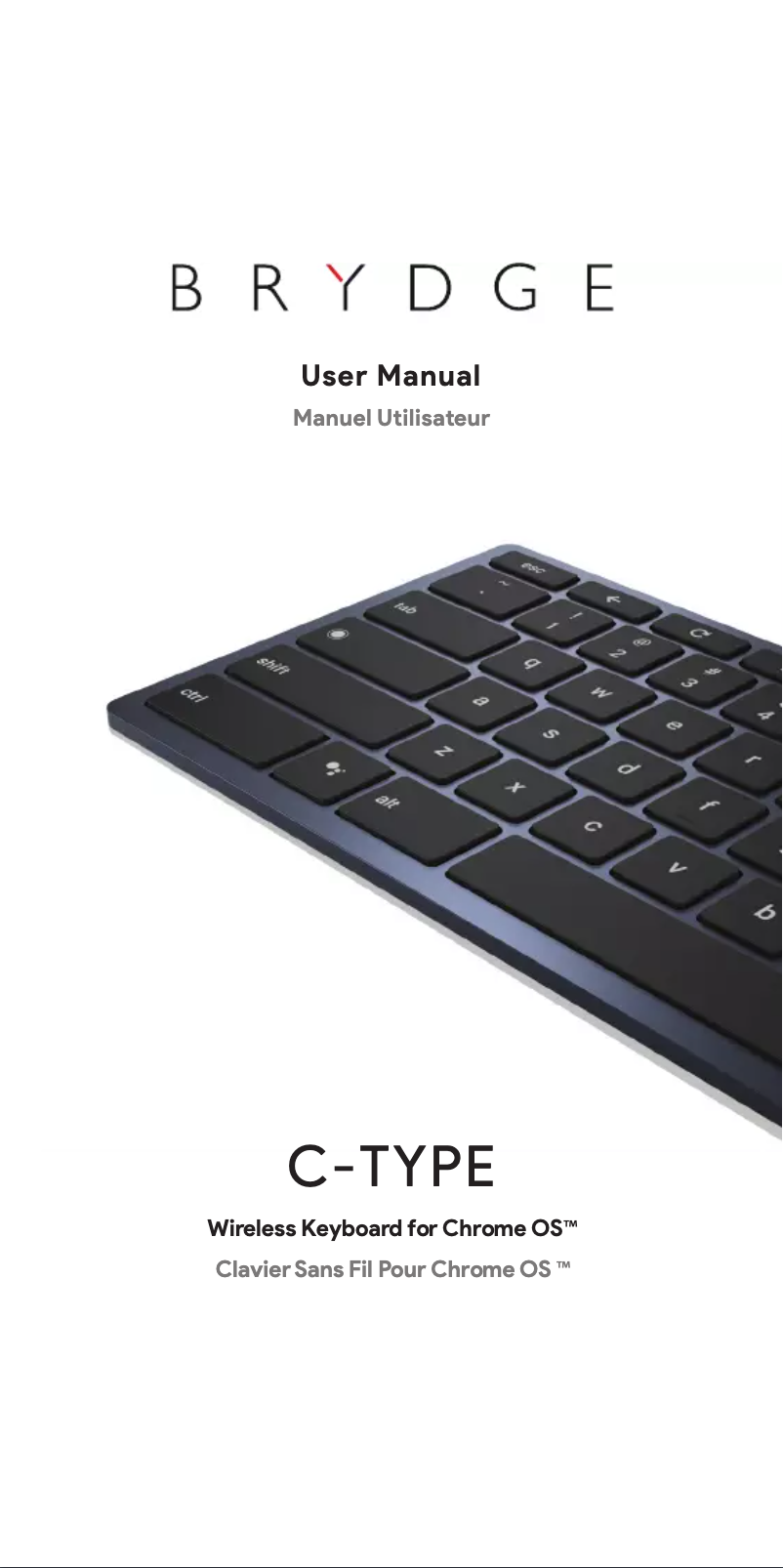 Image de la première page du manuel de l'appareil C-Type
