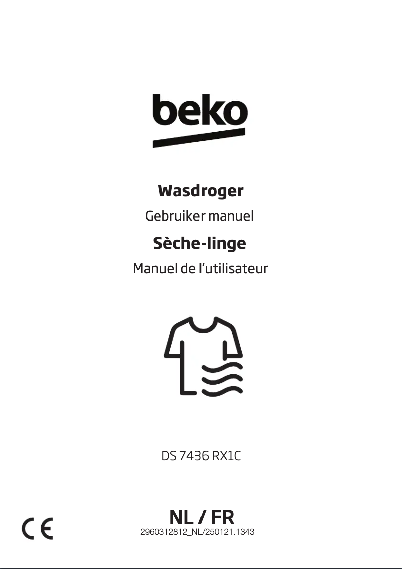 Page n°1 - Manuel utilisateur Beko DS 7436 RX1C