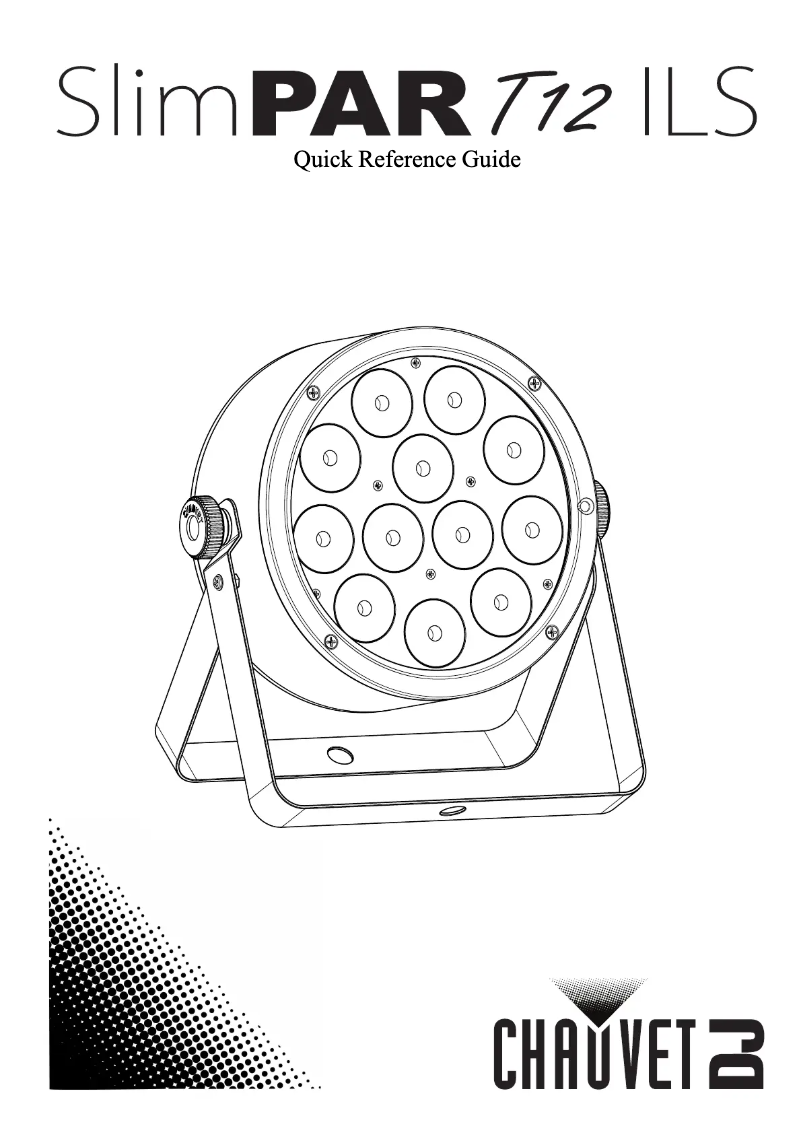 Página 1 del manual Manual de usuario Chauvet SlimPAR T12 ILS