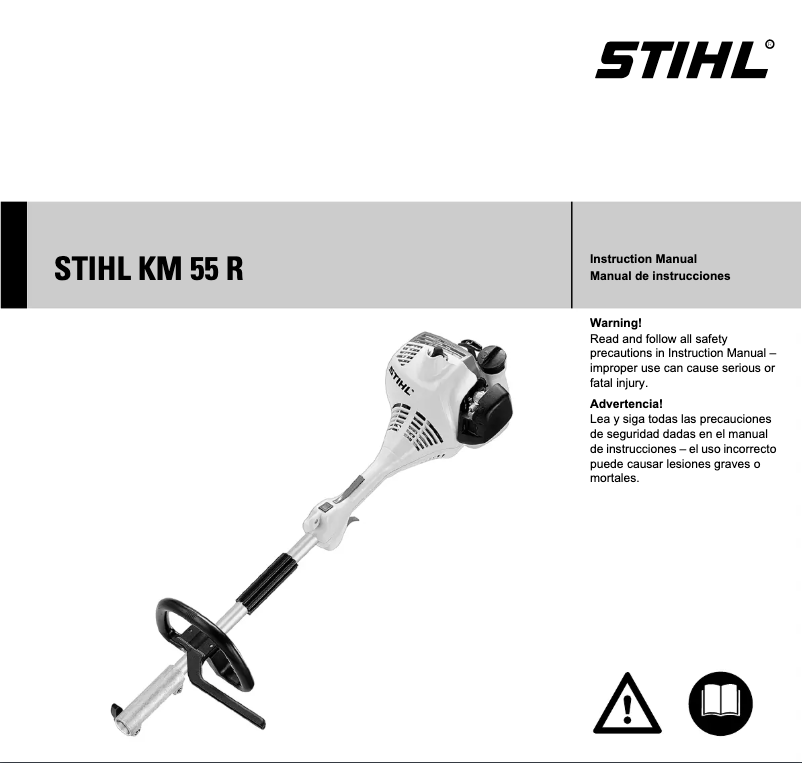 Page 1 de la notice Manuel utilisateur Stihl KM 55 R