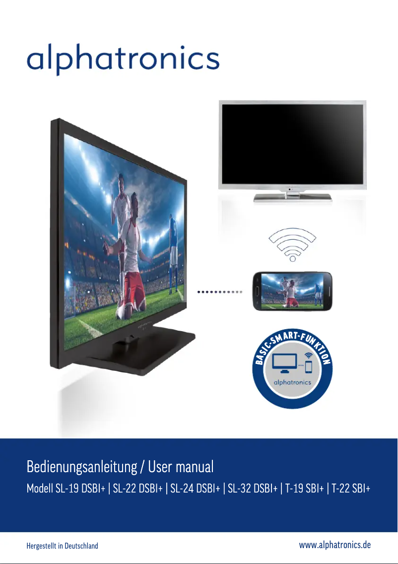 Page n°1 - Manuel utilisateur Alphatronics T-19 SBI+