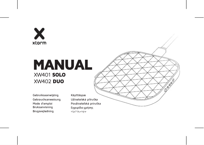 Page 1 de la notice Manuel utilisateur Xtorm XW402