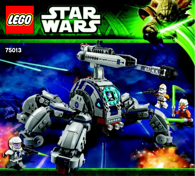 Página 1 del manual Manual de usuario Lego Star Wars 75013