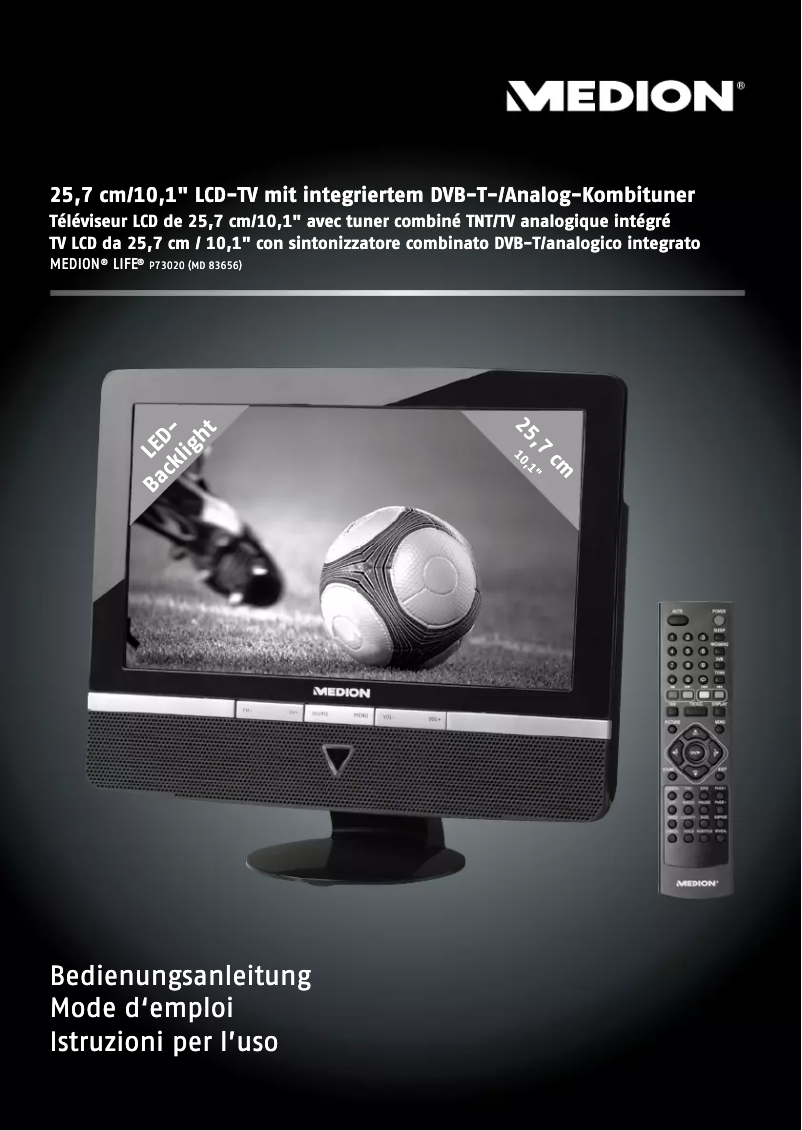 Página 1 del manual Manual de usuario Medion LIFE P73020 (MD 83656)