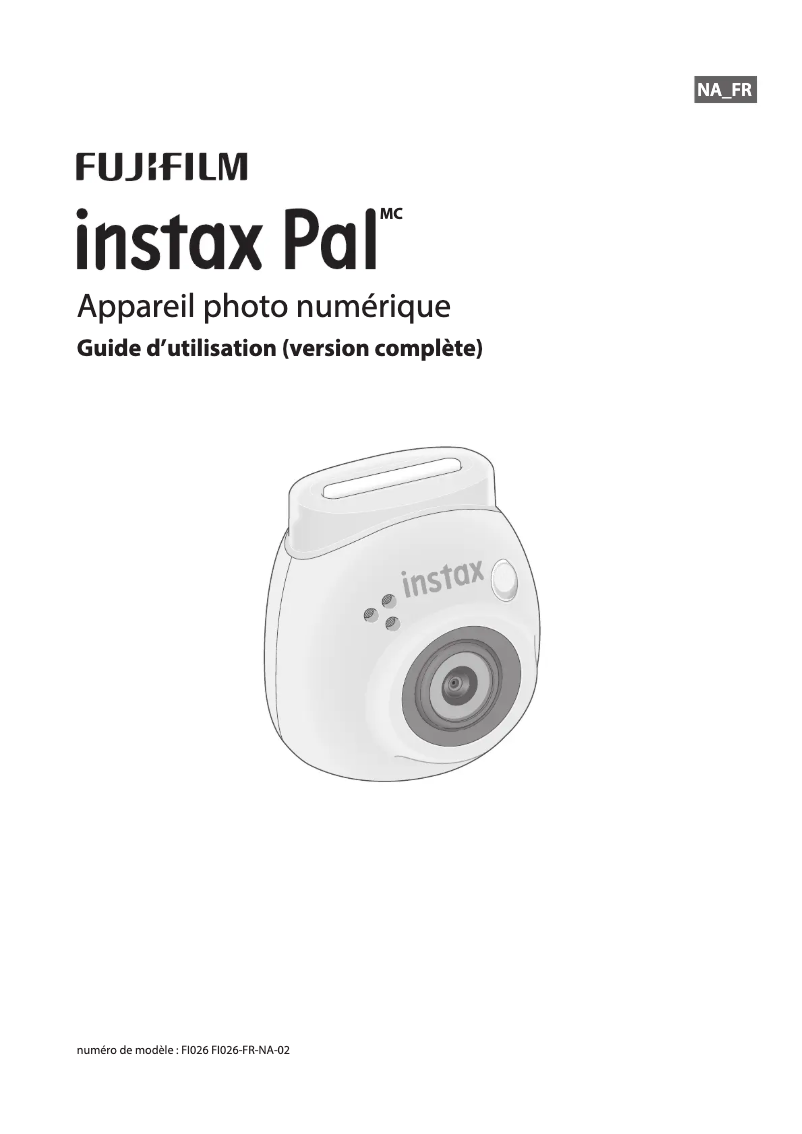 Page n°1 - Manuel utilisateur Fujifilm Instax Pal