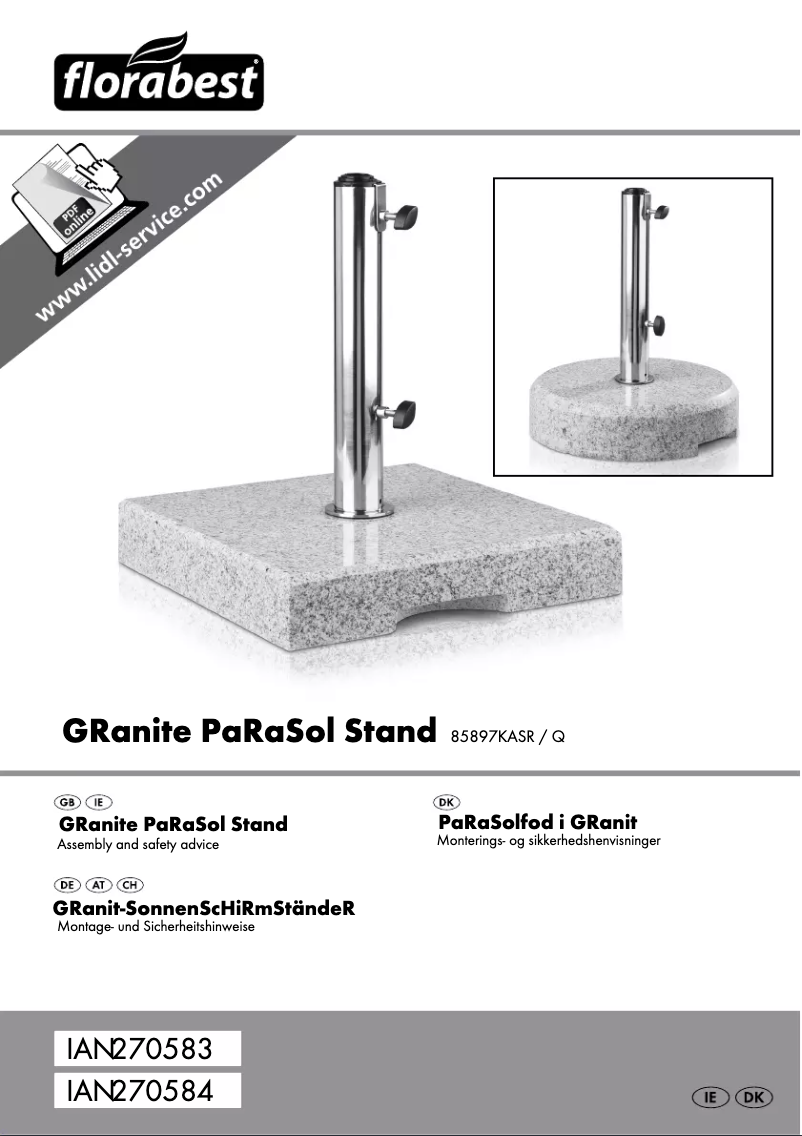 Página 1 del manual Manual de usuario Florabest TOZ270584