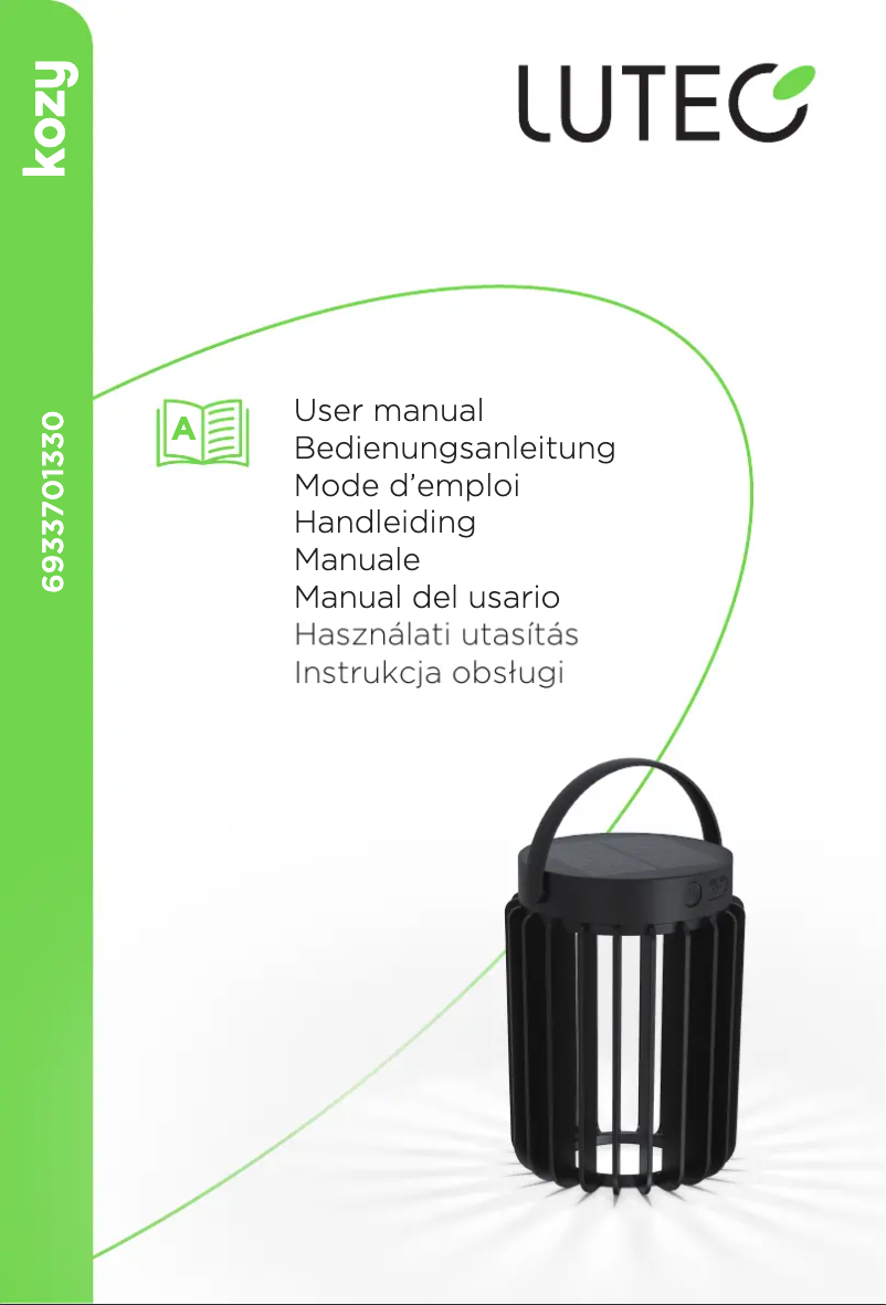 Image de la première page du manuel de l'appareil Kozy