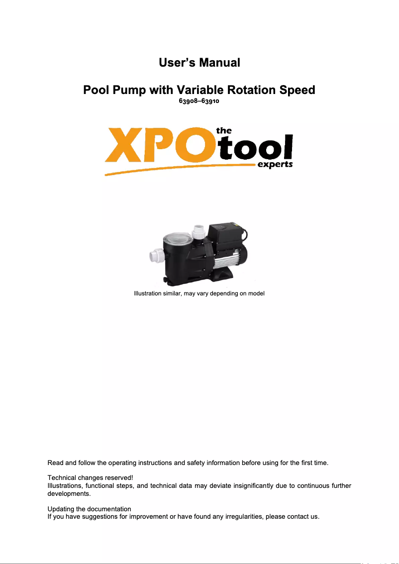 Page 1 de la notice Manuel utilisateur WilTec 63910