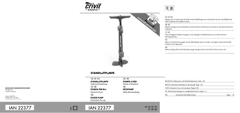 Image de la première page du manuel de l'appareil SP-1854