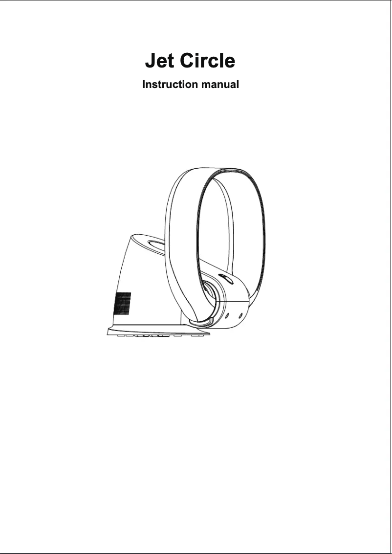 Page n°1 - Manuel utilisateur Thermex Jet Circle