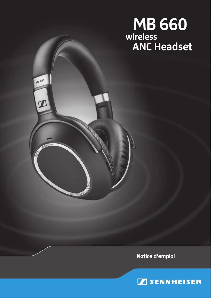 Page n°1 - Manuel utilisateur Sennheiser MB 660 UC