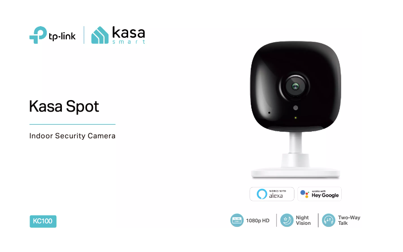Page n°1 - Fiche technique TP-Link Kasa Spot