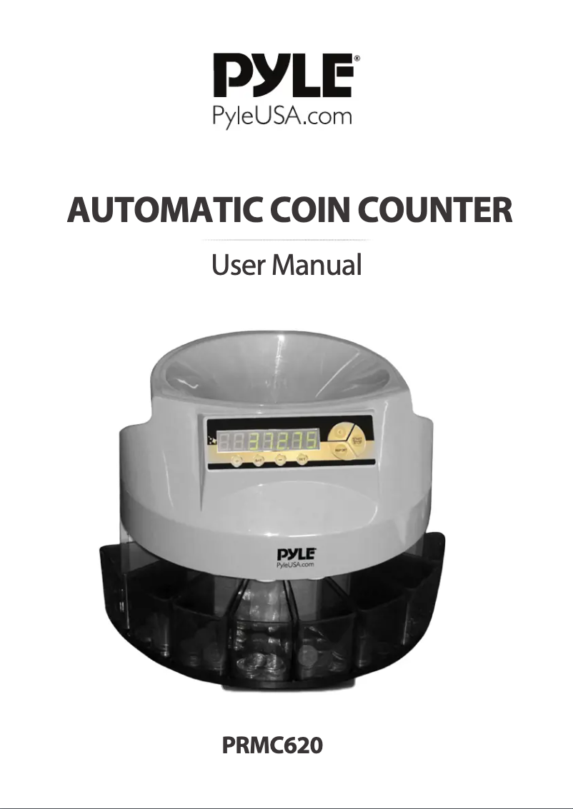Página 1 del manual Manual de usuario Pyle PRMC620