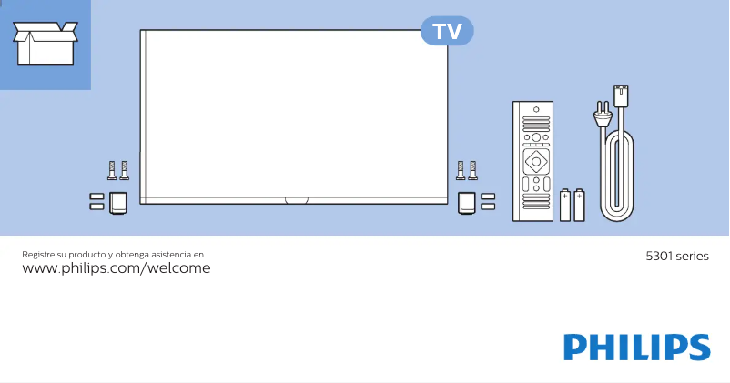 Page 1 de la notice Manuel utilisateur Philips 5300 series 32PHG5301