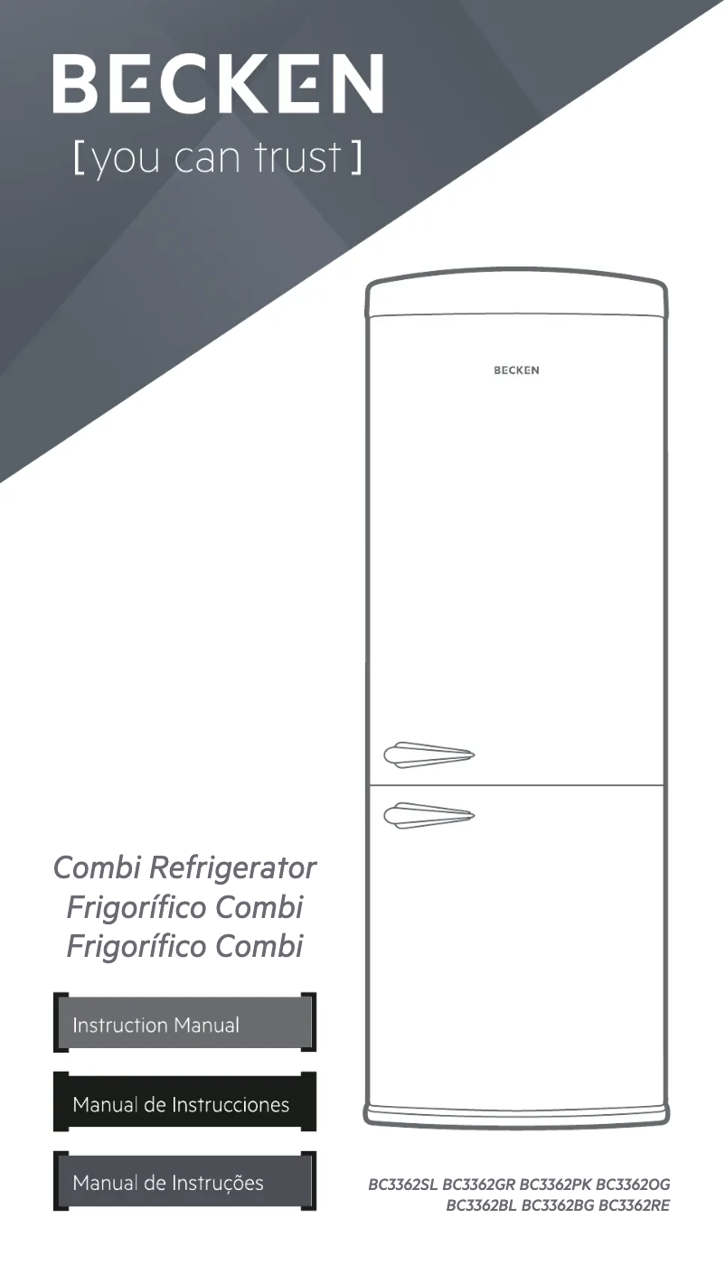 Image de la première page du manuel de l'appareil BC3362