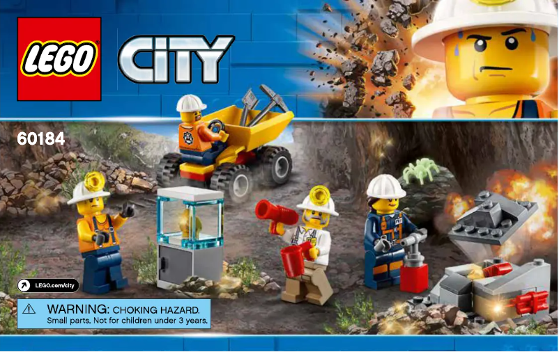 Page n°1 - Manuel utilisateur Lego City 60184