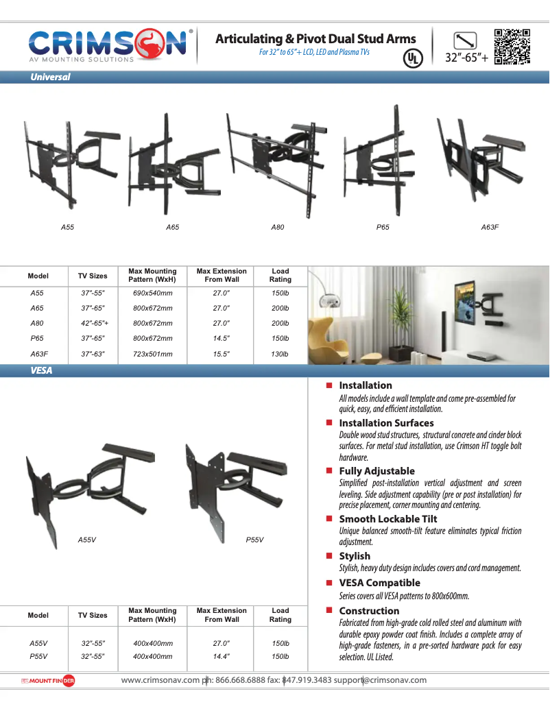 Image de la première page du manuel de l'appareil A55