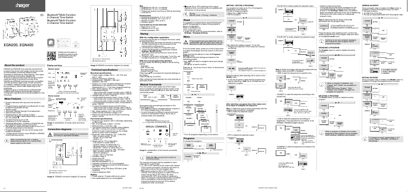 Image de la première page du manuel de l'appareil EGN400