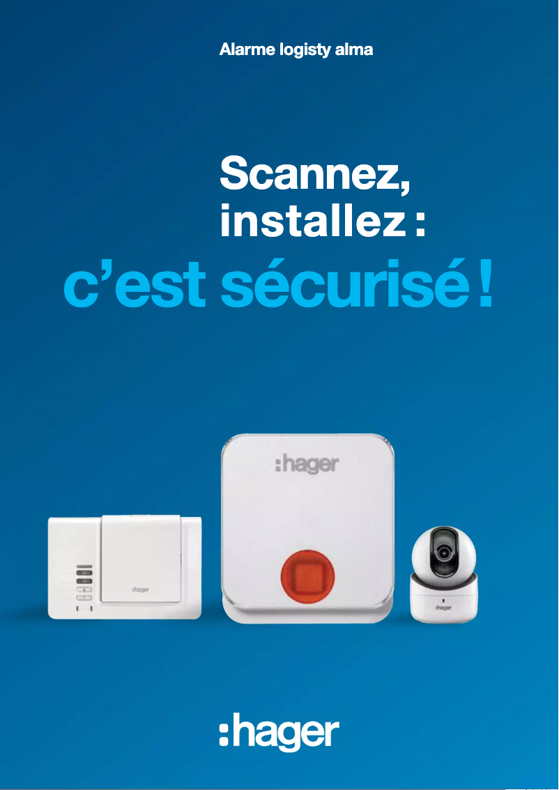 Page n°1 - Brochure Hager RLA019X
